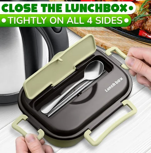 Stainless Steel Lunch Box For Hot Food 48.5 Oz Stainless Steel Bento Box