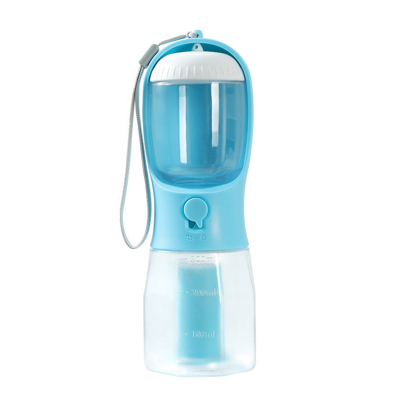 3-in-1 Pet Feeder – Portable Food, Water & Waste Bag Dispenser for Your Pet – Made with FDA-Approved PC Material