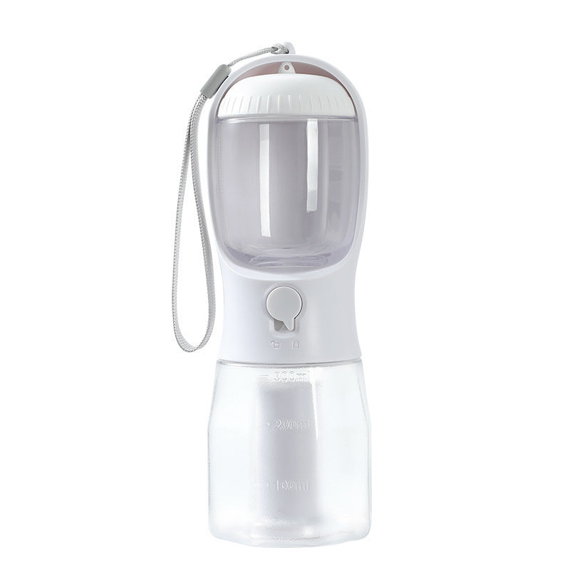 3-in-1 Pet Feeder – Portable Food, Water & Waste Bag Dispenser for Your Pet – Made with FDA-Approved PC Material