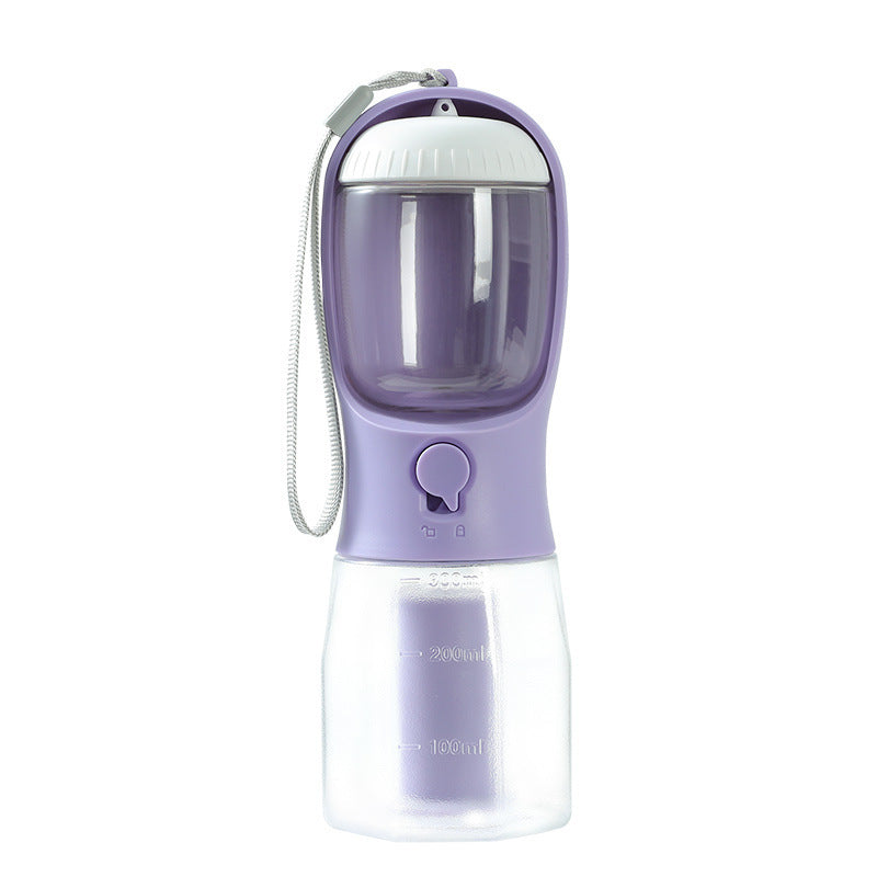 3-in-1 Pet Feeder – Portable Food, Water & Waste Bag Dispenser for Your Pet – Made with FDA-Approved PC Material