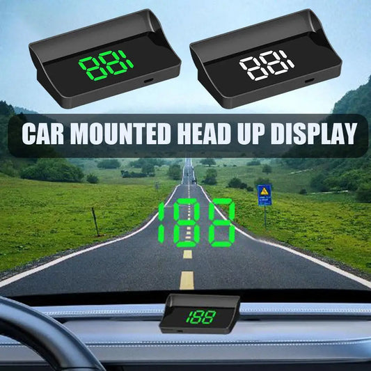 HUD Cama Yansıyan Dijital Hız Göstergesi - Head-up Speedometer Display