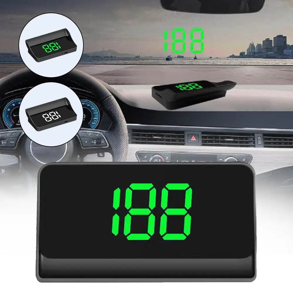 HUD Cama Yansıyan Dijital Hız Göstergesi - Head-up Speedometer Display